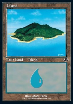 Island (V.1) - Dominaria Remastered (Land) [DMR-404] Hauptbild