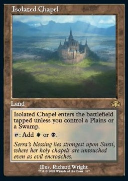Isolated Chapel - Dominaria Remastered: Extras (Rare) [XDMR-397] Hauptbild