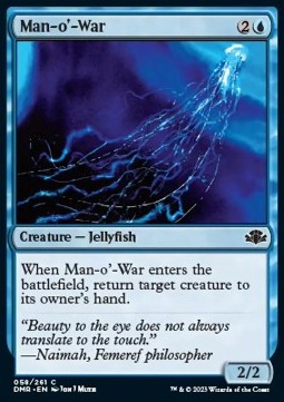 Man-o'-War - Dominaria Remastered (Common) [DMR-58] Hover Image