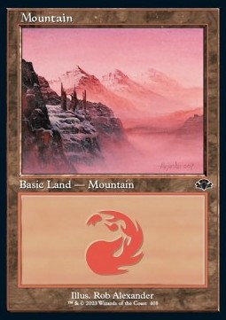 Mountain (V.1) - Dominaria Remastered (Land) [DMR-408] Image principale du produit