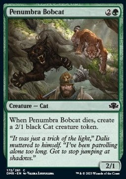 Penumbra Bobcat - Dominaria Remastered (Common) [DMR-172] Imagen principal del producto