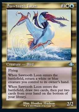 Sawtooth Loon - Dominaria Remastered: Extras (Uncommon) [XDMR-367] Hauptbild