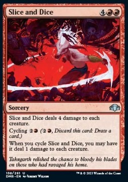 Slice and Dice - Dominaria Remastered (Uncommon) [DMR-138] Image principale du produit