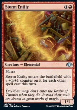 Storm Entity - Dominaria Remastered (Uncommon) [DMR-142] Hover Image