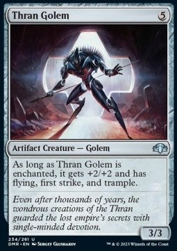 Thran Golem - Dominaria Remastered (Uncommon) [DMR-234] Hauptbild