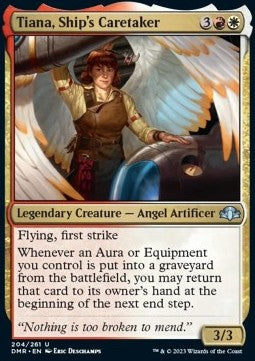 Tiana, Ship's Caretaker - Dominaria Remastered (Uncommon) [DMR-204] Hauptbild
