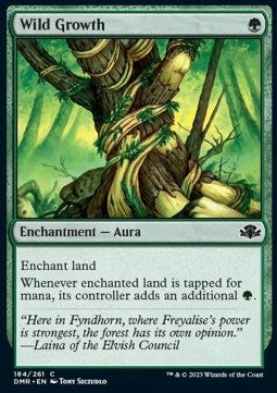 Wild Growth - Dominaria Remastered (Common) [DMR-184] Hover Image