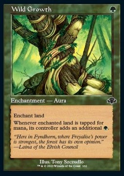 Wild Growth - Dominaria Remastered: Extras (Common) [XDMR-352] Hauptbild