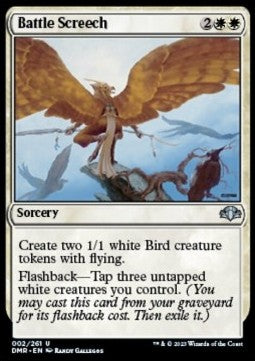 Battle Screech - Dominaria Remastered (Uncommon) [DMR-2] Hauptbild
