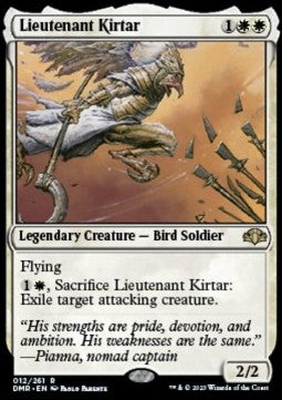 Lieutenant Kirtar - Dominaria Remastered (Rare) [DMR-12] Hauptbild