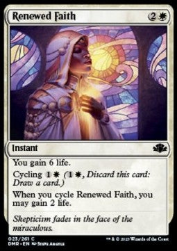 Renewed Faith - Dominaria Remastered (Common) [DMR-23] Image principale du produit