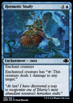 Hermetic Study - Dominaria Remastered (Common) [DMR-53] Hover Image