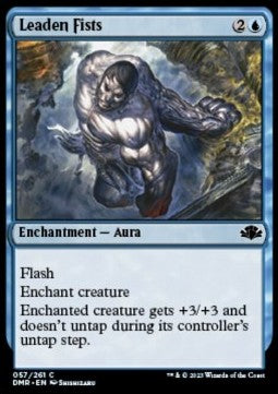 Leaden Fists - Dominaria Remastered (Common) [DMR-57] Hover Image