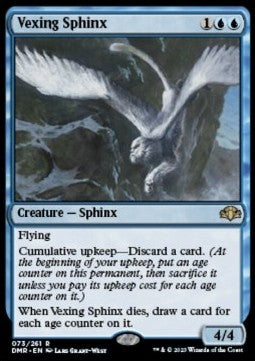 Vexing Sphinx - Dominaria Remastered (Rare) [DMR-73] Image principale du produit