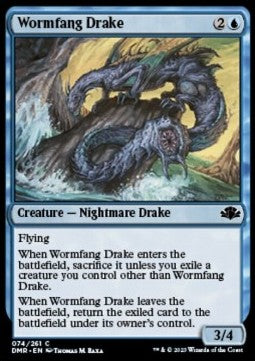 Wormfang Drake - Dominaria Remastered (Common) [DMR-74] Hauptbild