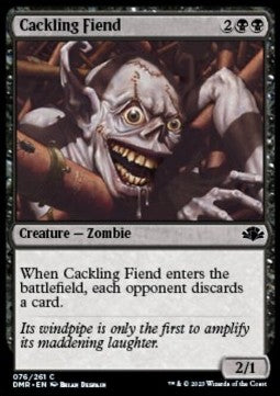 Cackling Fiend - Dominaria Remastered (Common) [DMR-76] Hover Image