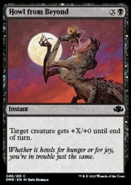 Howl from Beyond - Dominaria Remastered (Common) [DMR-88] Hover Image