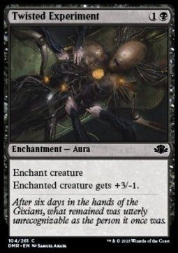 Twisted Experiment - Dominaria Remastered (Common) [DMR-104] Image principale du produit