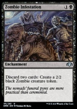 Zombie Infestation - Dominaria Remastered (Uncommon) [DMR-111] Imagen principal del producto