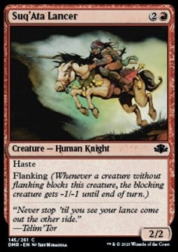 Suq'Ata Lancer - Dominaria Remastered (Common) [DMR-145] Image principale du produit