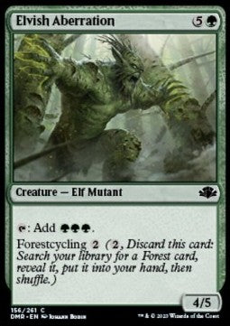 Elvish Aberration - Dominaria Remastered (Common) [DMR-156] Hover Image