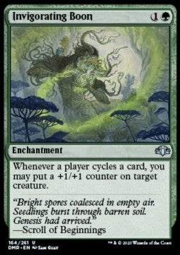 Invigorating Boon - Dominaria Remastered (Uncommon) [DMR-164] Image principale du produit