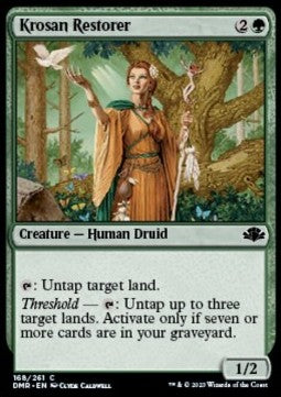 Krosan Restorer - Dominaria Remastered (Common) [DMR-168] Hover Image