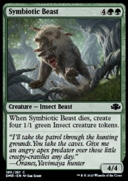 Symbiotic Beast - Dominaria Remastered (Common) [DMR-180] Hover Image