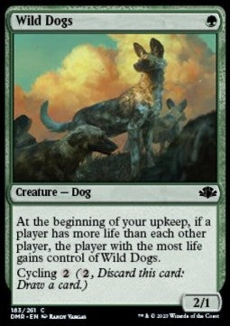 Wild Dogs - Dominaria Remastered (Common) [DMR-183] Image principale du produit