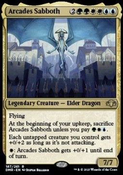 Arcades Sabboth - Dominaria Remastered (Rare) [DMR-187] Hover Image