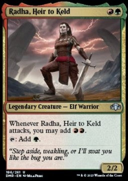 Radha, Heir to Keld - Dominaria Remastered (Uncommon) [DMR-196] Image principale du produit