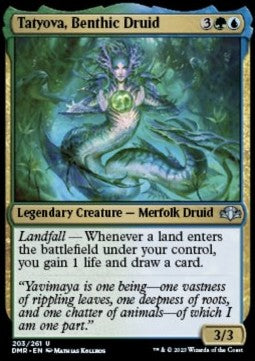 Tatyova, Benthic Druid - Dominaria Remastered (Uncommon) [DMR-203] Hover Image