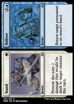 Stand // Deliver - Dominaria Remastered (Uncommon) [DMR-207] Hover Image