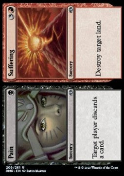 Pain // Suffering - Dominaria Remastered (Uncommon) [DMR-209] Image principale du produit