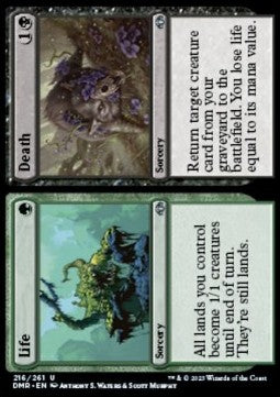Life // Death - Dominaria Remastered (Uncommon) [DMR-216] Hover Image
