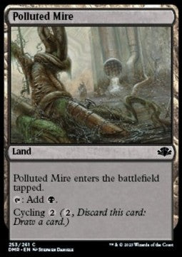 Polluted Mire - Dominaria Remastered (Common) [DMR-253] Imagen principal del producto