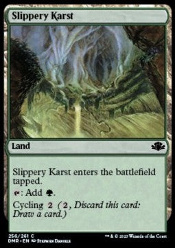 Slippery Karst - Dominaria Remastered (Common) [DMR-256] Image principale du produit