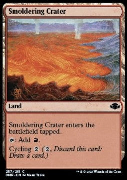 Smoldering Crater - Dominaria Remastered (Common) [DMR-257]