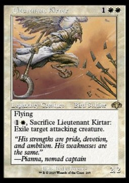 Lieutenant Kirtar - Dominaria Remastered: Extras (Rare) [XDMR-265] Hauptbild