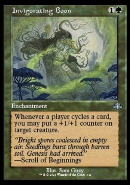 Invigorating Boon - Dominaria Remastered: Extras (Uncommon) [XDMR-342]