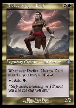 Radha, Heir to Keld (V.1) - Dominaria Remastered: Extras (Uncommon) [XDMR-364] Hauptbild