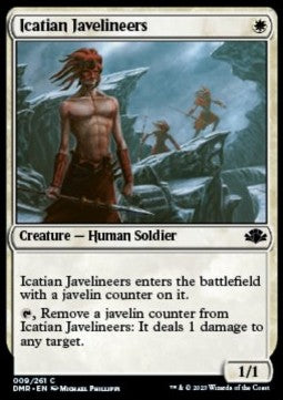 Icatian Javelineers - Dominaria Remastered (Common) [DMR-9] Imagen principal del producto