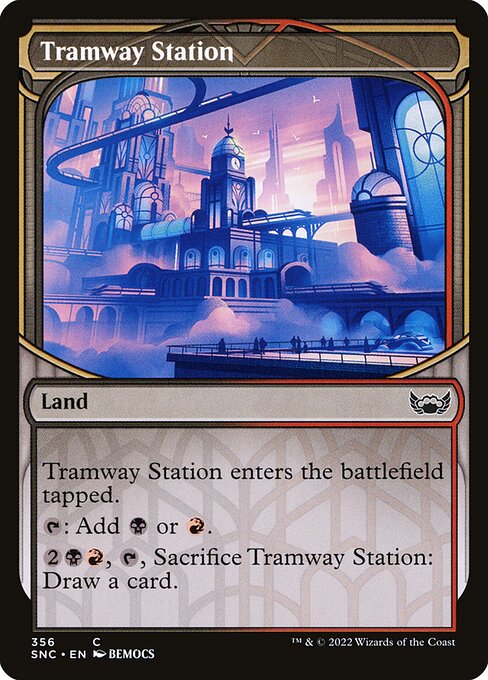 Tramway Station – Streets of New Capenna (SNC-356) Magic: The Gathering card | LC-REM-20260804-15383674782028-688c5428-0ec0-4778-801b-a5ea83c88691