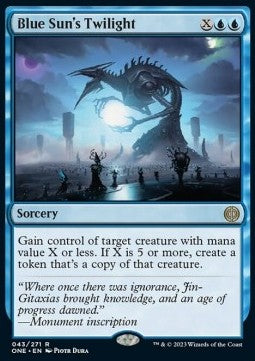 Blue Sun's Twilight - Phyrexia: All Will Be One (Rare) [ONE-43] Imagen principal del producto