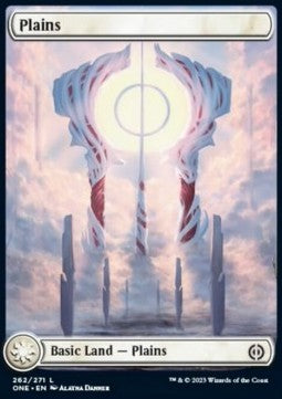 Plains (V.1) - Phyrexia: All Will Be One (Land) [ONE-262] Immagine principale del prodotto