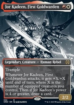 Jor Kadeen, First Goldwarden (V.1) - Phyrexia: All Will Be One: Extras (Rare) [XONE-332] Hover Image