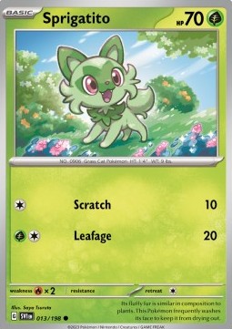 Sprigatito - Scarlet & Violet (Common) [SVI-013] Imagen principal del producto