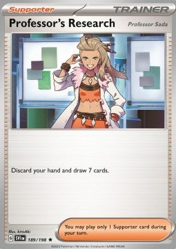 Professor's Research - Scarlet & Violet (Rare) [SVI-189] Hoofdafbeelding