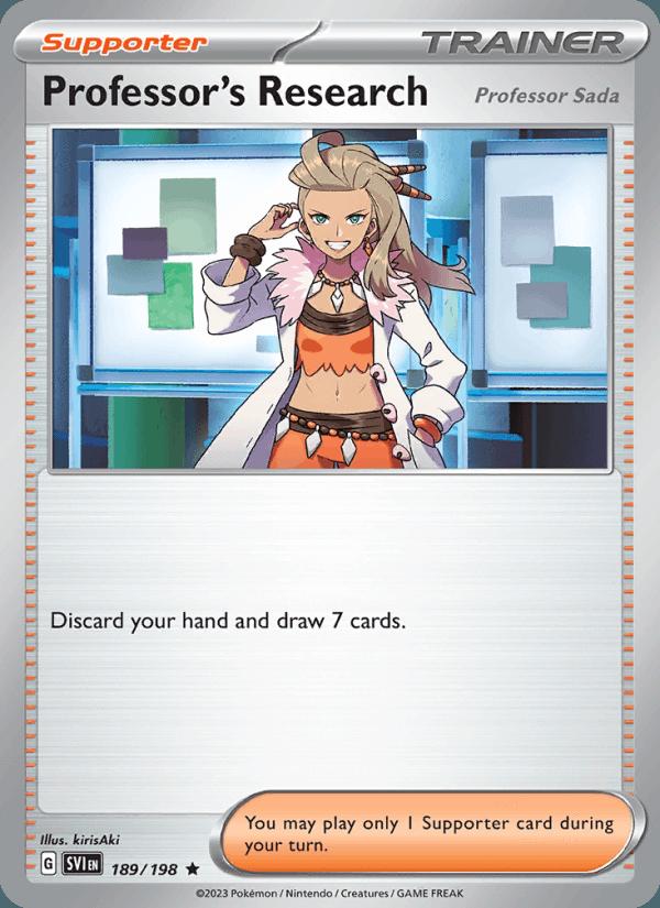 Professor's Research - Scarlet & Violet (Rare) [SVI-189] Hoofdafbeelding
