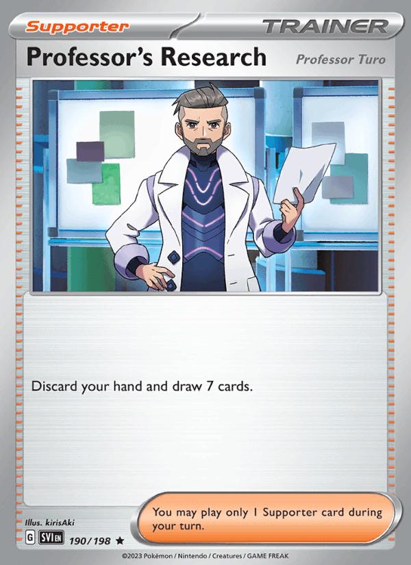 Professor's Research - Scarlet & Violet (Rare) [SVI-190] Hoofdafbeelding